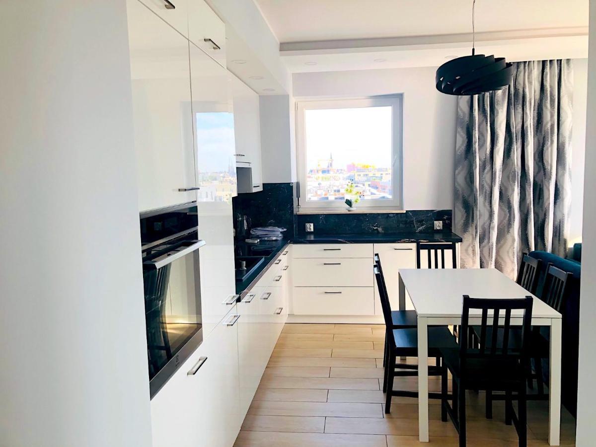 Apartament Z Tarasem I Widokiem Na Odre 弗罗茨瓦夫 外观 照片